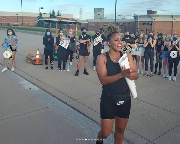 Peaceful protest